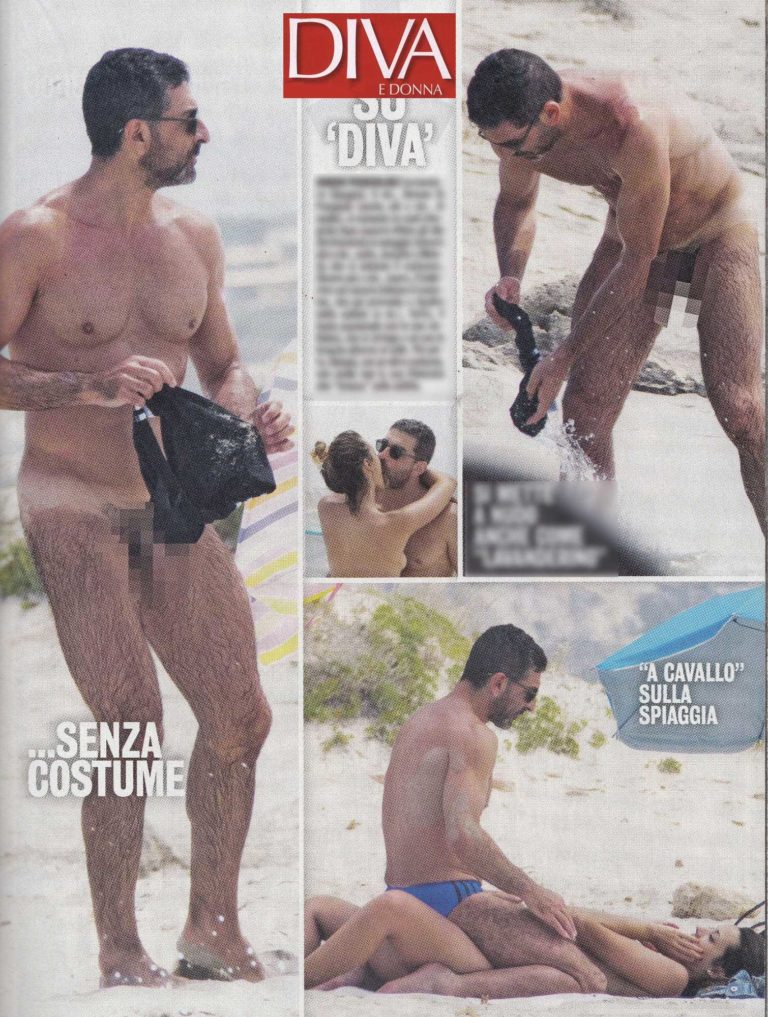 Simone Di Pasquale Nudo Fotografato In Spiaggia Mentre Si Cambia Il Costume Bitchyx