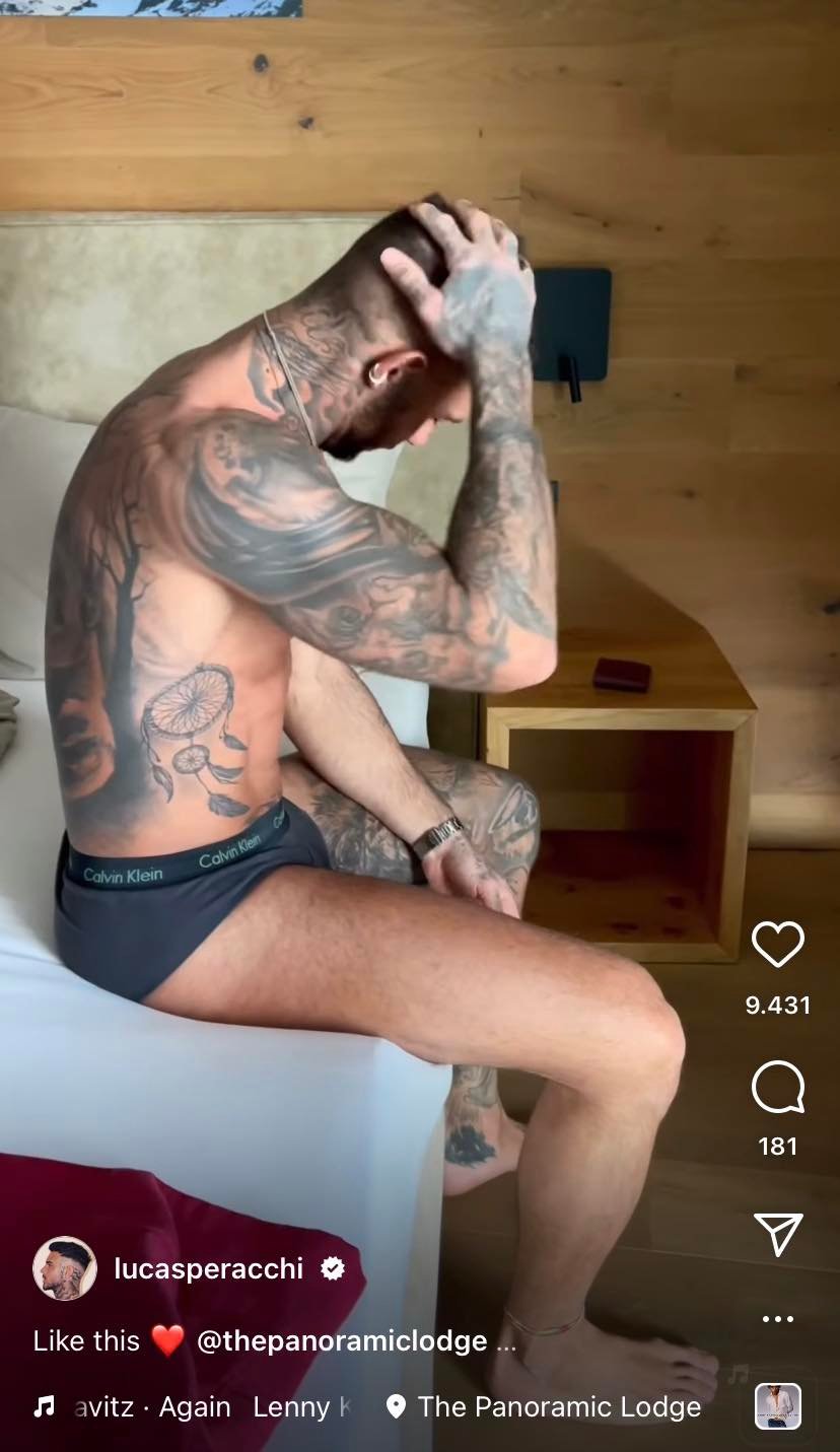 Lucasperacchi : nella vita ci vuole culo 🍑